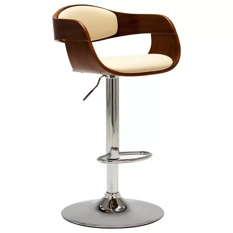 Bar Stool Black and Brown