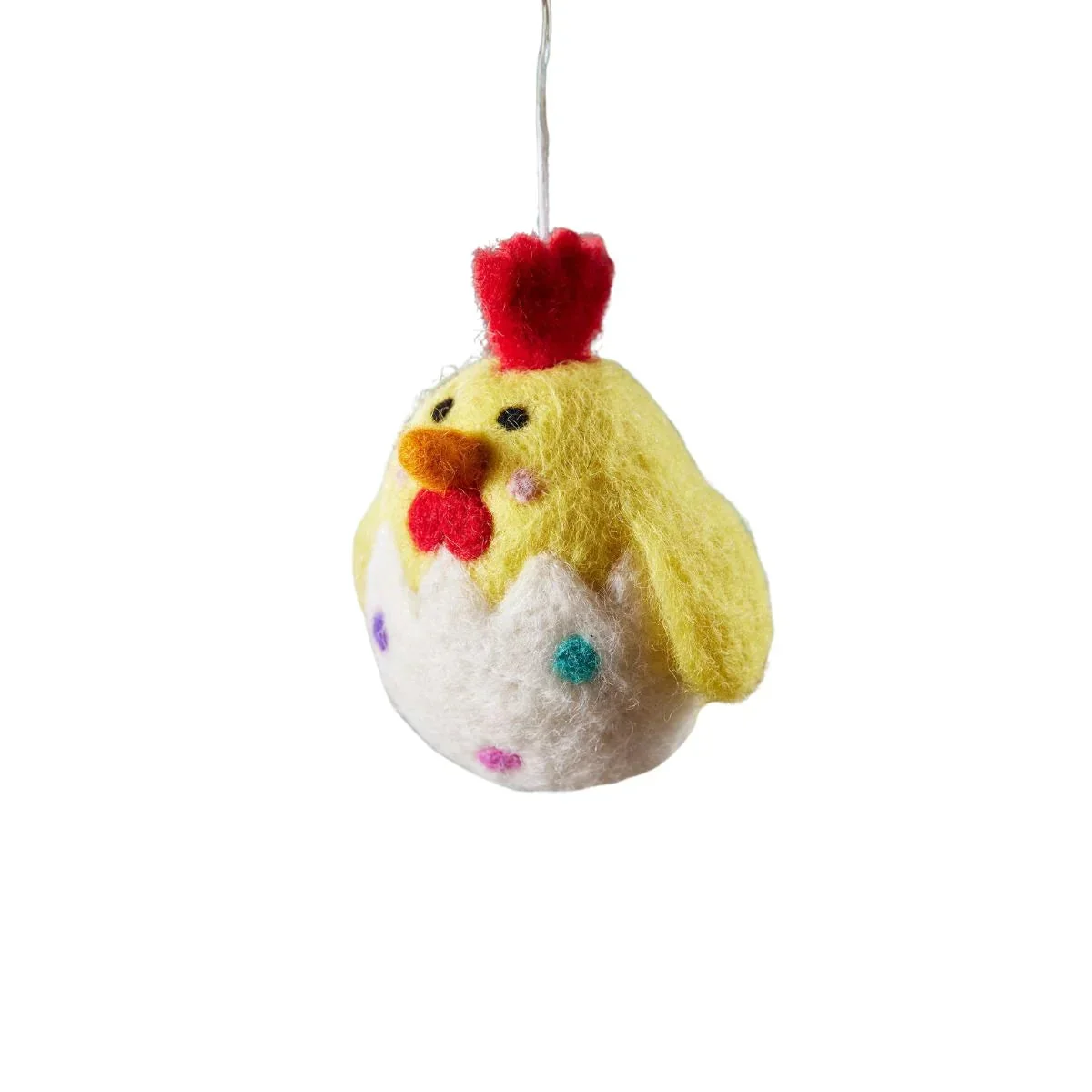 Felt Chick In Egg Decoration