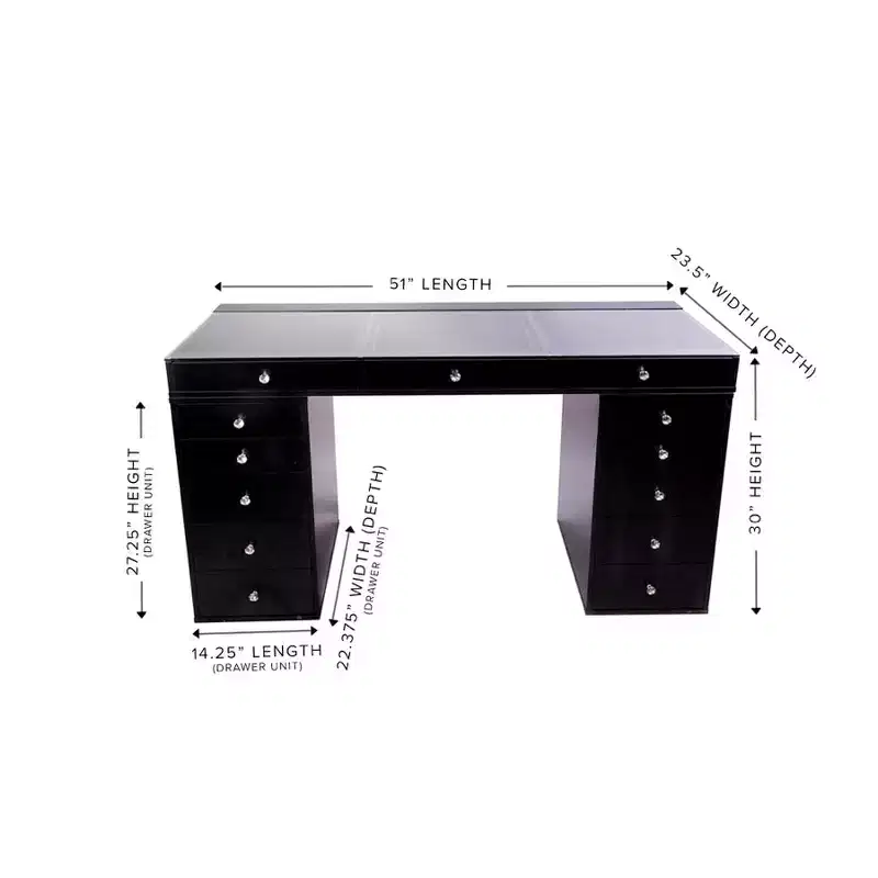 Impressions Vanity SlayStation Plus 2.0 Tabletop with 5 Drawer Units Bundle