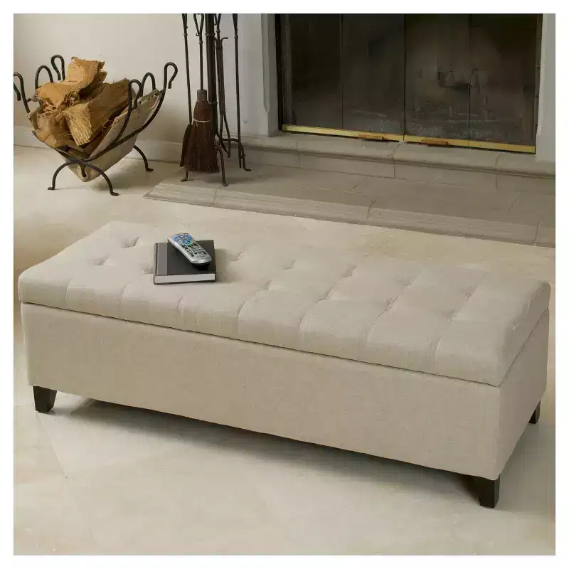 Mission Storage Ottoman - Christopher Knight Home