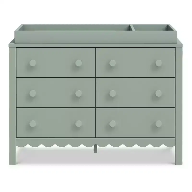 Scallop 6-Drawer Dresser