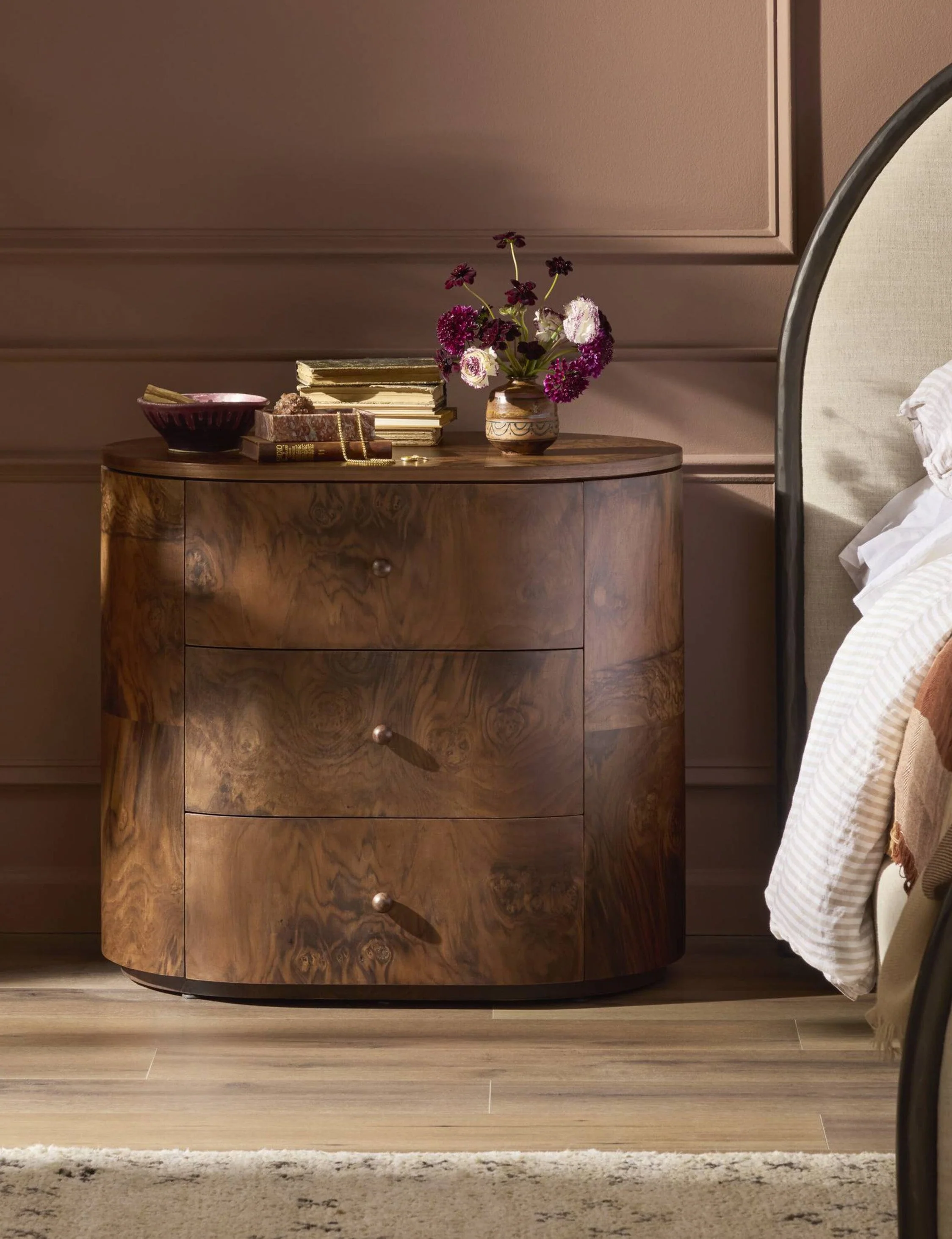 Nightstand - brings their exceptional craftsmanship to a timeless collection rooted in '