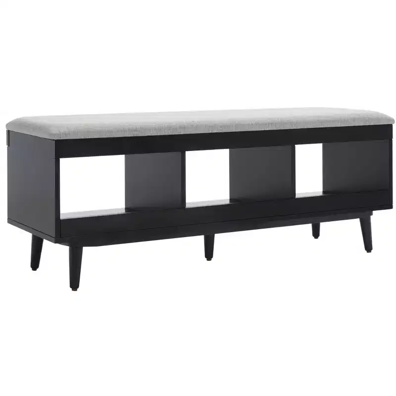 Cricket Open Shelf Bench With Cushion - BCH5000 - Safavieh