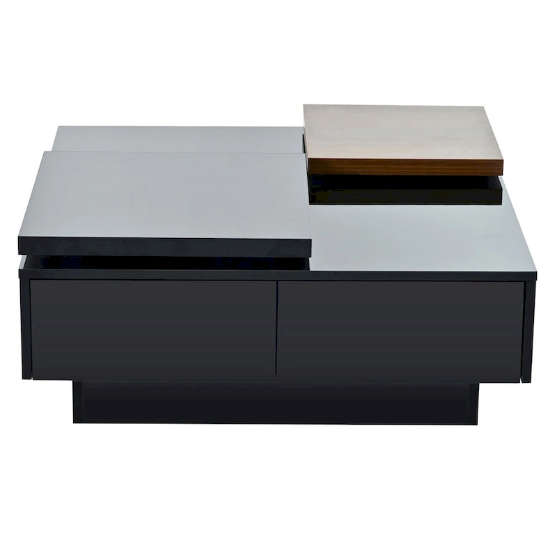 Modern Square Wood Coffee Table