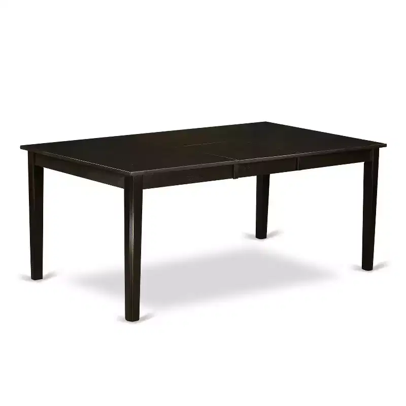HomeStock Henley Rectangle Dining Table Set Cappuccino