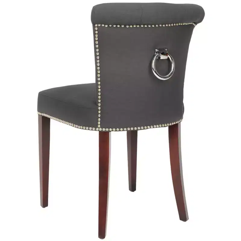 Arion Ring Chair 2 - Set of 2 - MCR4514 - Blue/Black - Safavieh Couture