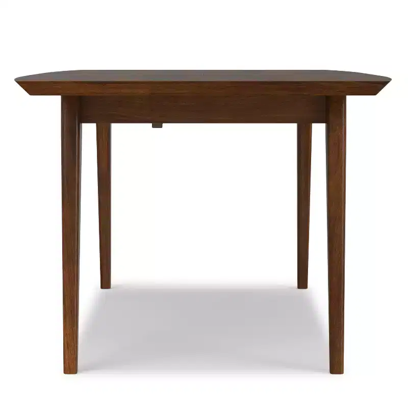 Tierney 66-84 inch x 40 inch Rectangle Mid-Century Modern Extendable Dining Table