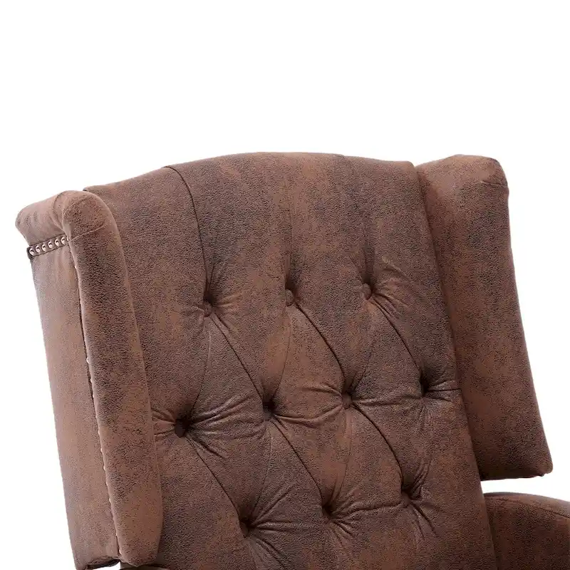 Multi-gear adjustable lounge chair 360 degrees full rotation rocking chair