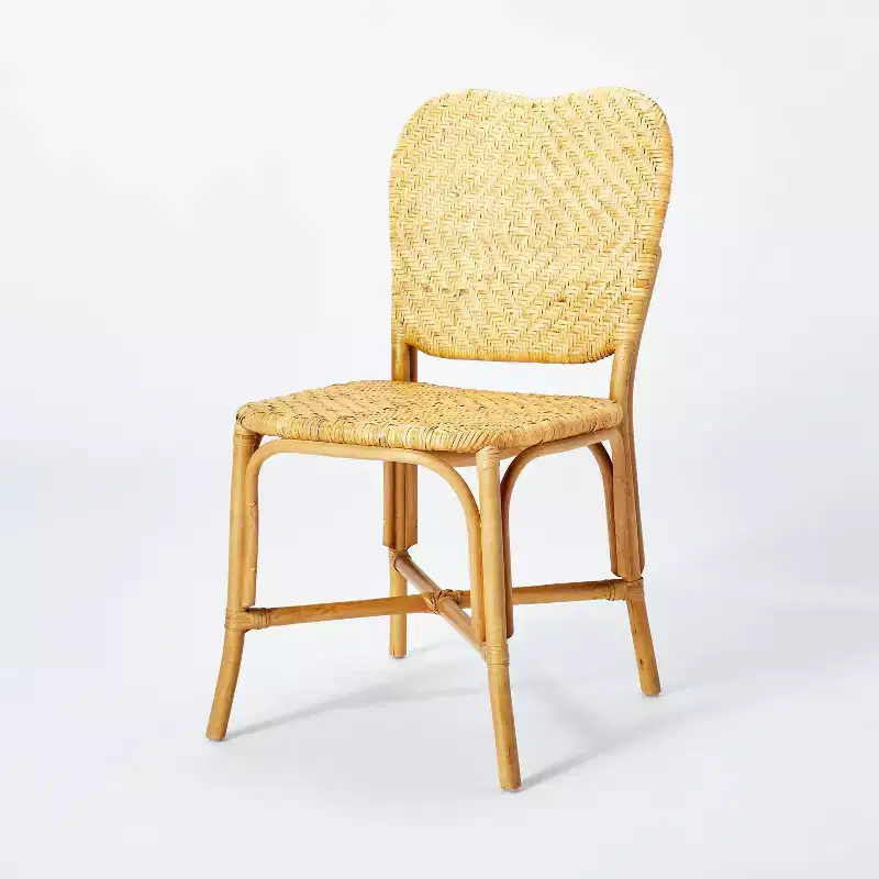 Interlaken Rattan Seat and Back Dining Chair - Threshold™ designed with Studio McGee: Honey Yellow, No Assembly Required