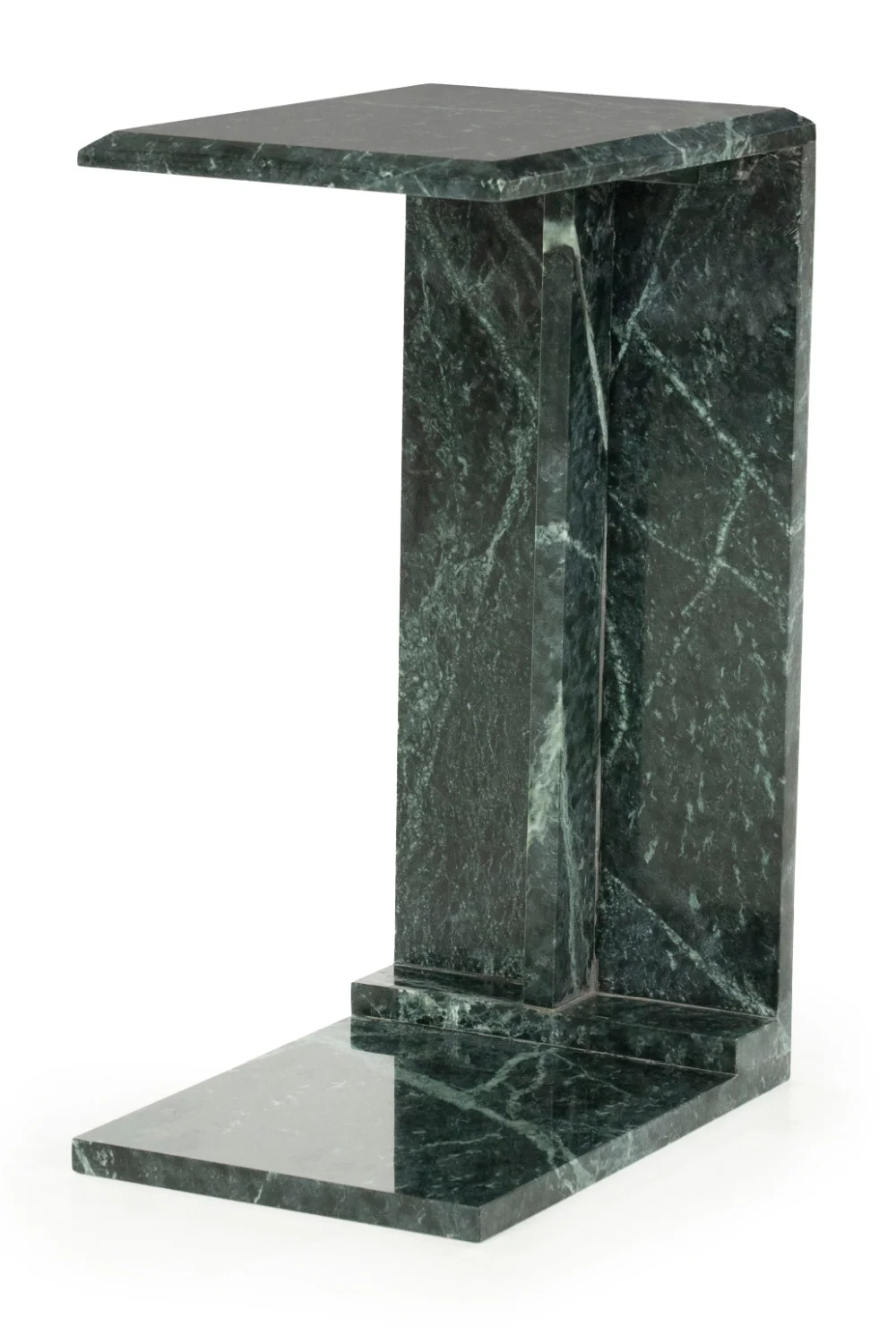 Polished Marble Side Table