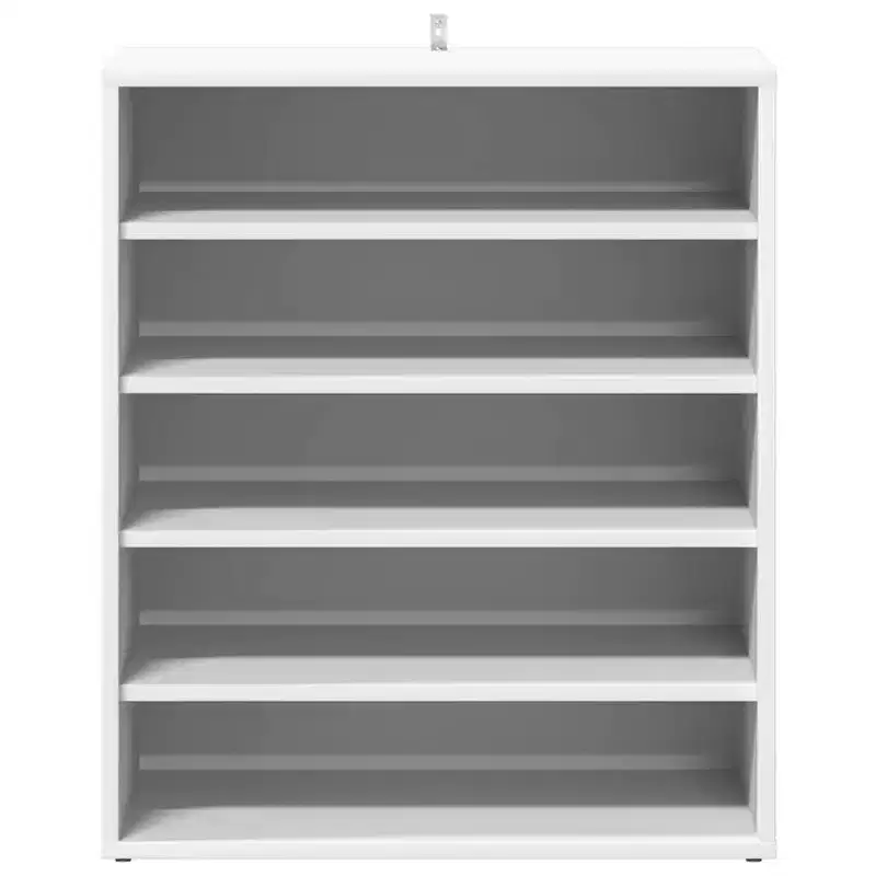 vidaXL Shoe Cabinet White Engineered wood Medium Shoe Cabinet