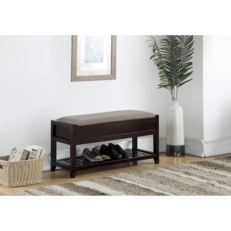 Seating Bench with Shoe Storage for Living Room,Bedroom