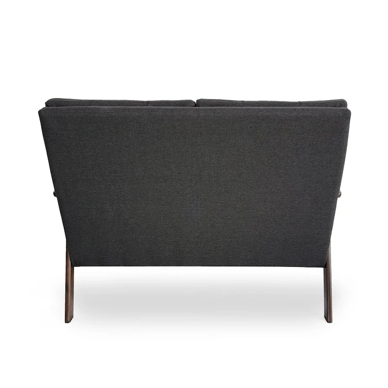 Aries Mid-century 2-piece Fabric Sofa Set by Christopher Knight Home