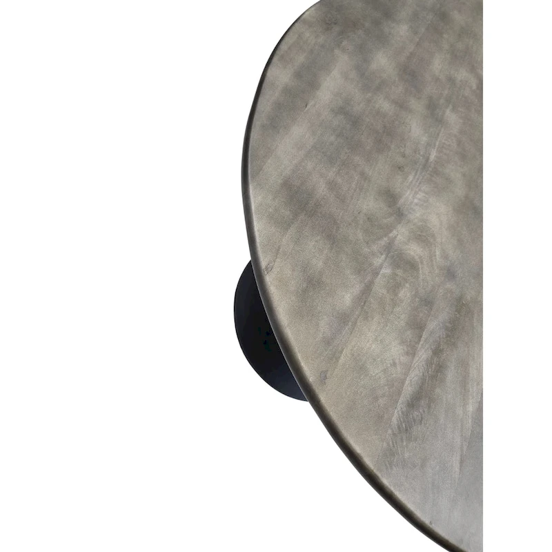 Carolina Living Alden Wood Top 36 Round Dining Table