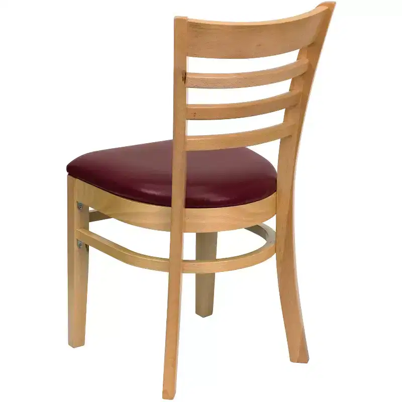 Flash Furniture Ladder Back Wooden Restaurant Chair