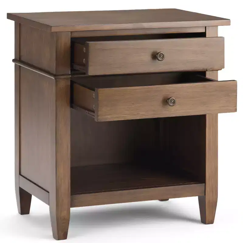 24 Sterling Solid Wood Nightstand - WyndenHall