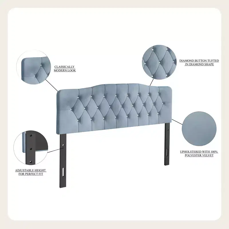 ChaletPosh Upholstered Headboard