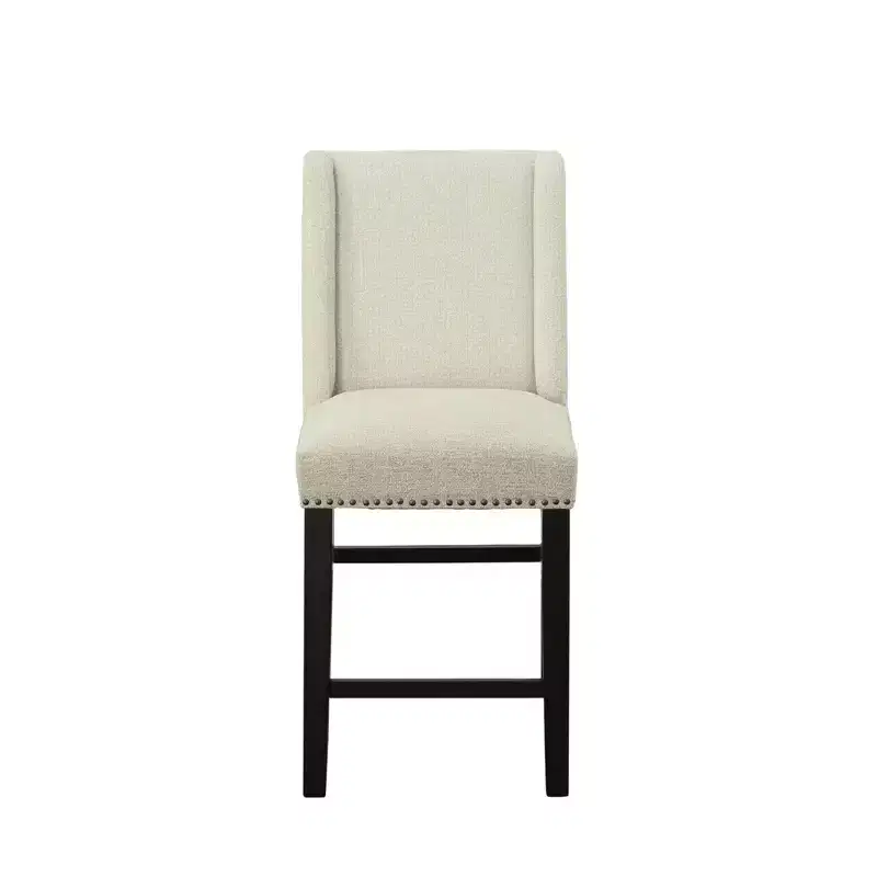 Carolina Living Set of 2 24 Laurant Upholstered Counter Height Barstools