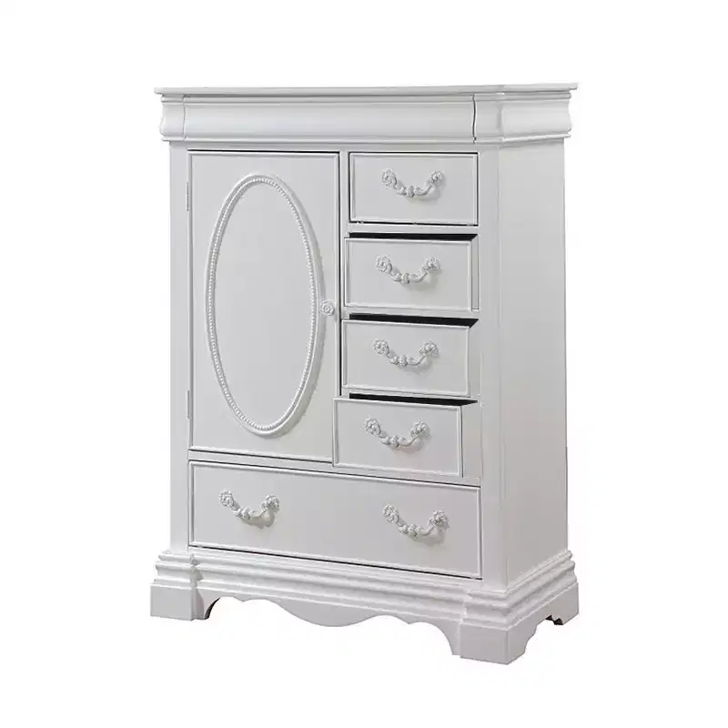 Acme Furniture 36 Estrella Dresser White Finish
