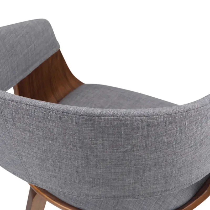 WYNDENHALL Calinda Mid Century Modern Bentwood Single Dining Chair - 20.5w x 21.7d x 30.9h