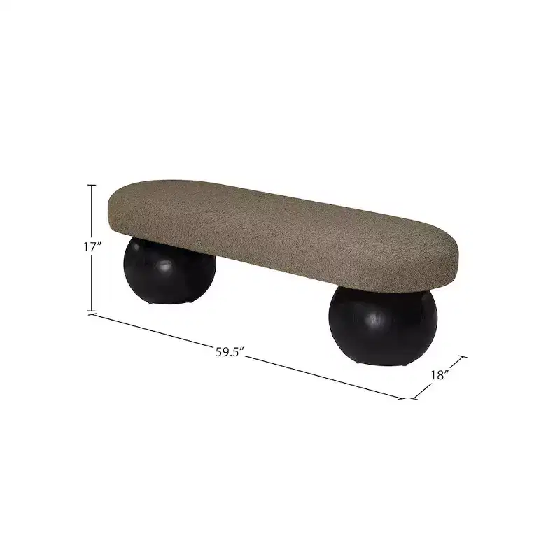 Meridian Furniture,Bowie Bench