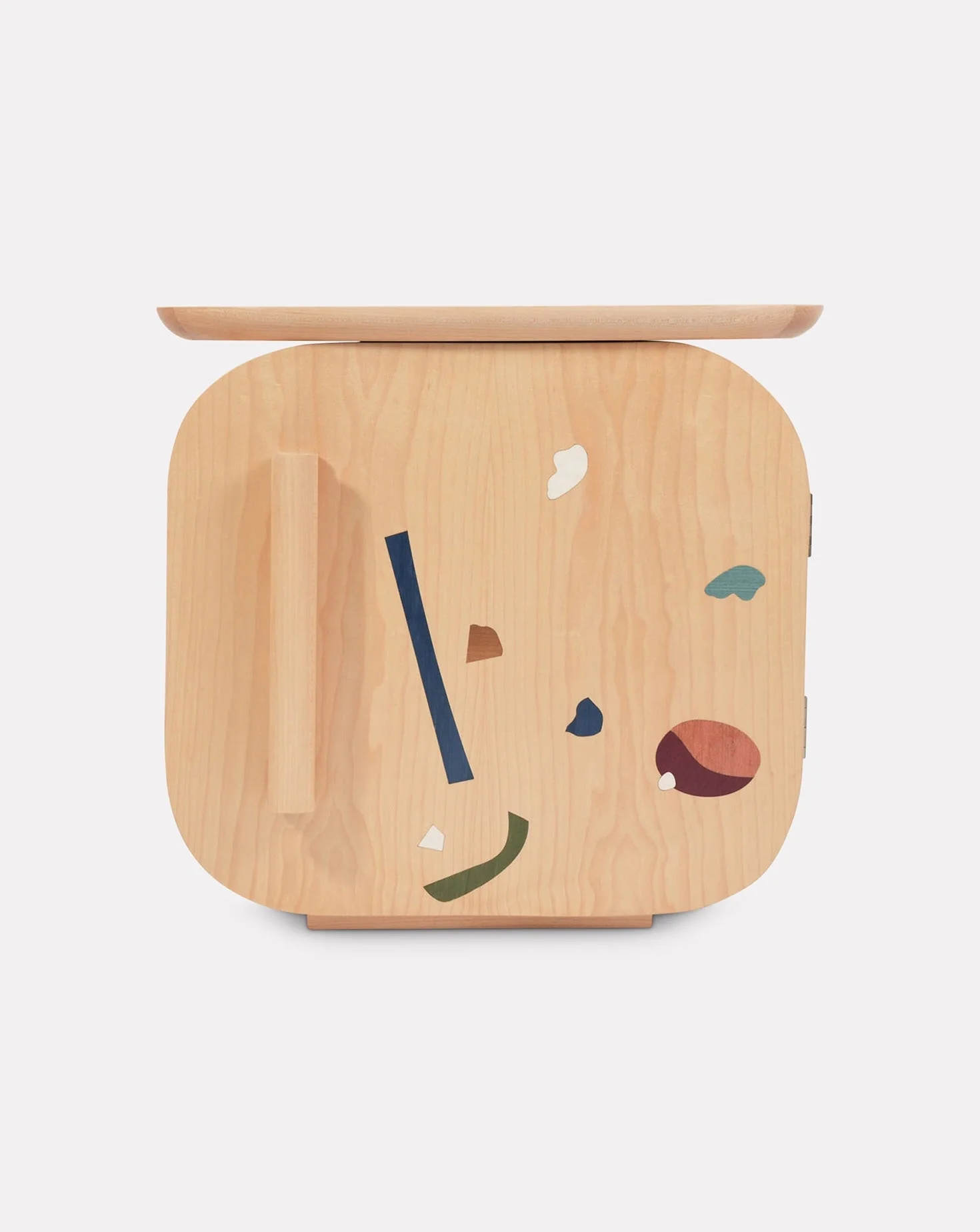 Wood Nightstand Cabinet