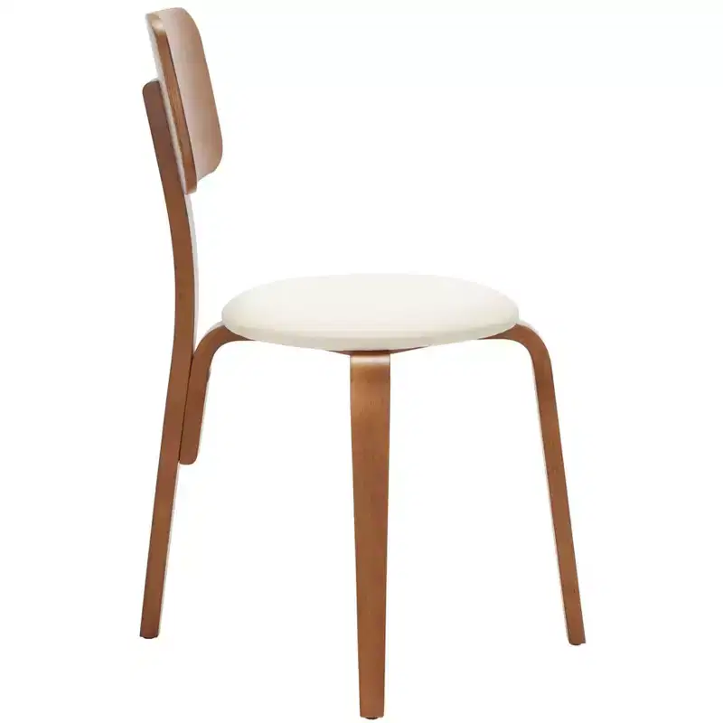 Jo Stackable Upholstered Dining Chairs (Set of 2) - DCH1010 - Safavieh