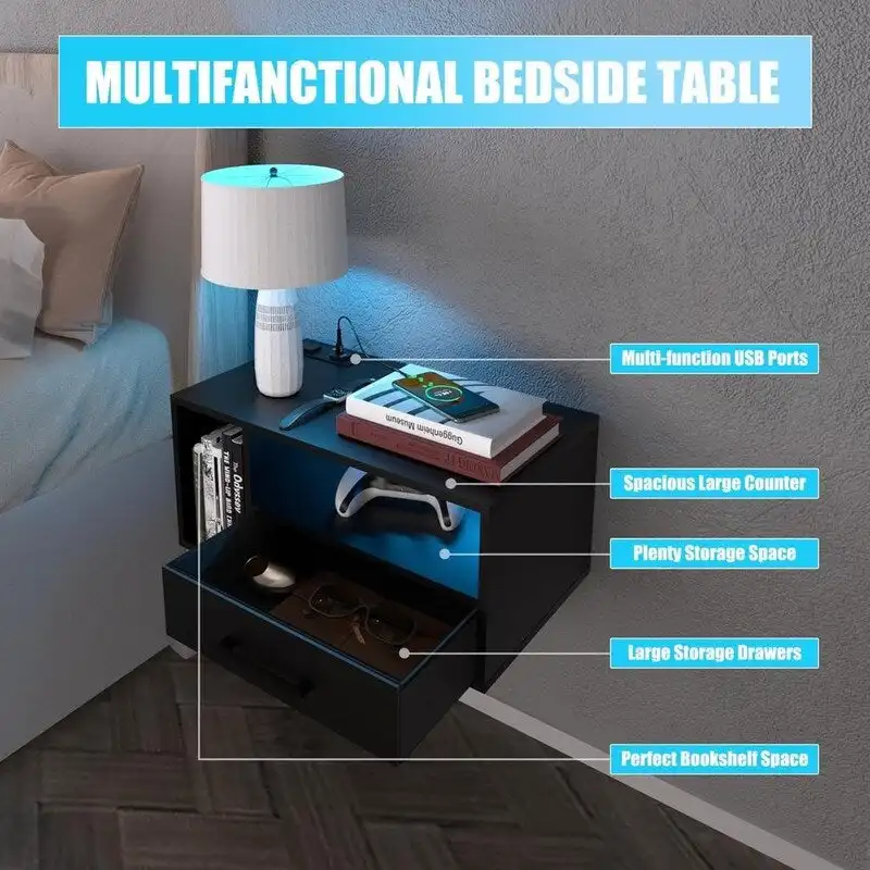 Floating Nightstand