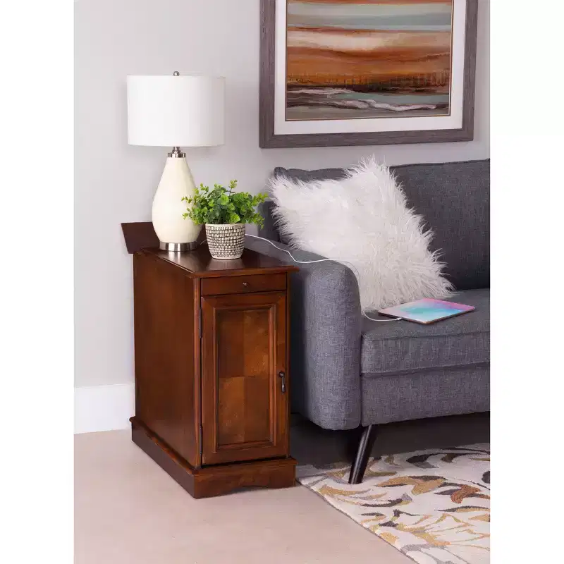 Felix Accent Table with USB Charging Station - Powell Company