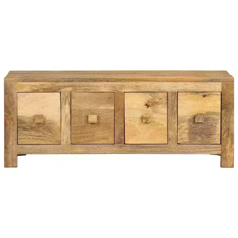 Coffee Table with 4 Drawers 35.4