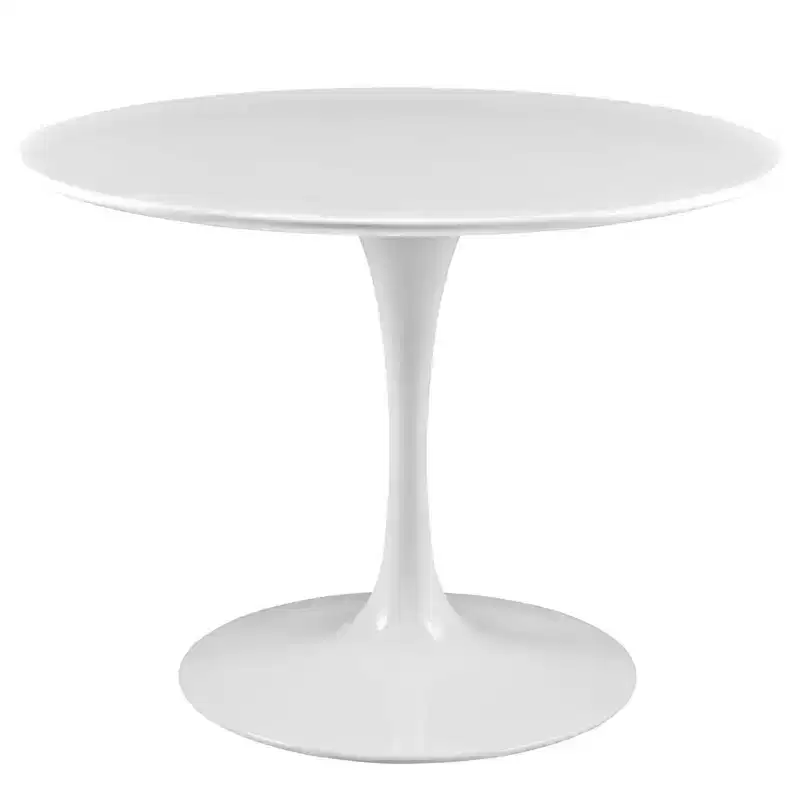 Round Wood Top Dining Table