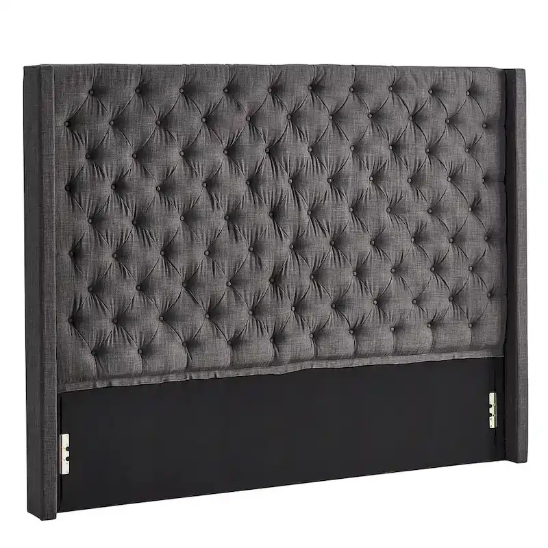 Naples Button-tufted Wingback Headboard only by iNSPIRE Q Artisan