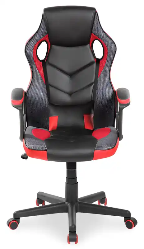 24 Ergonomic Gaming Chair - Black & Red