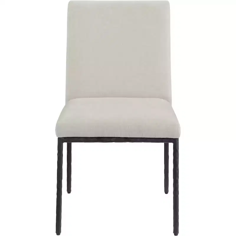 Meridian Furniture,Reeves Chenille Fabric Dining Chair, Set of 2