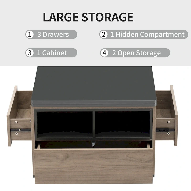 Modern Lift Top Coffee Table