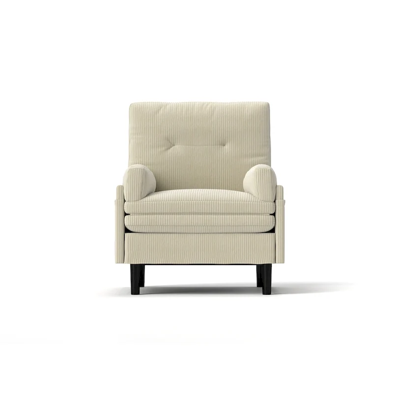 Ivory 30.32 Multi-Functional Corduroy Single Sofa, Convertible Lounge Chair, Bed