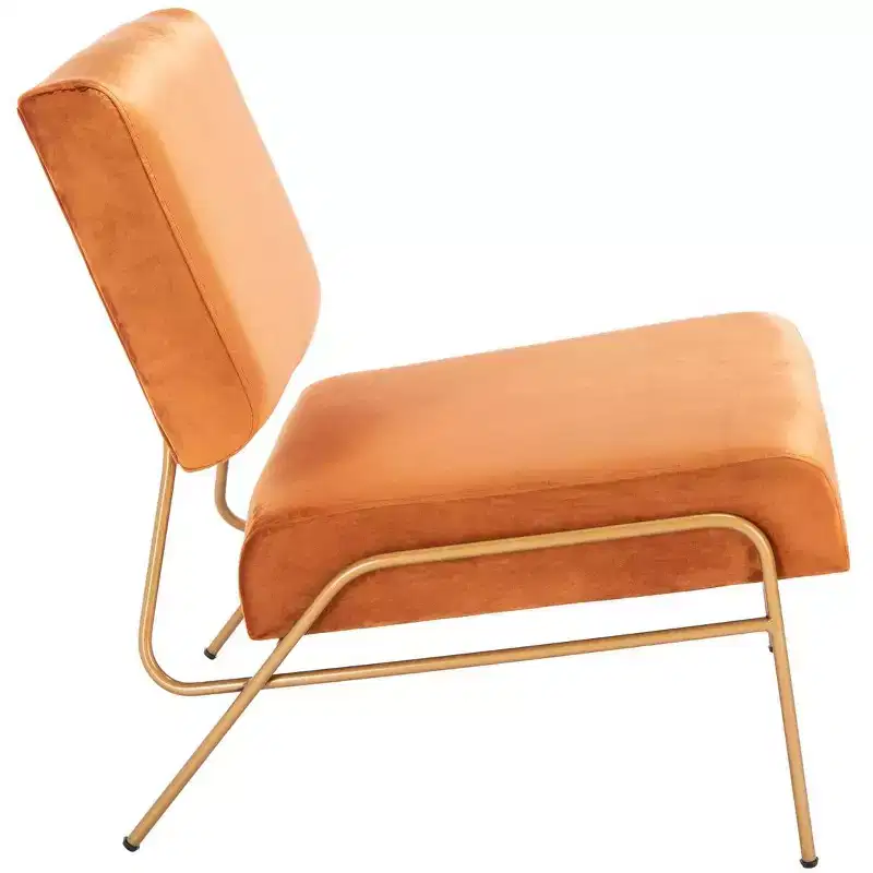 Romilly Velvet Accent Chair - ACH6203 - Safavieh