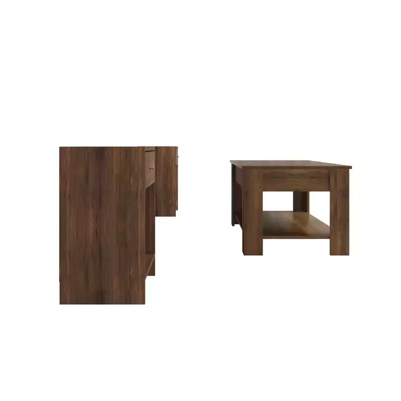 Home Design Magnolia 3 Piece Coffee Table Set