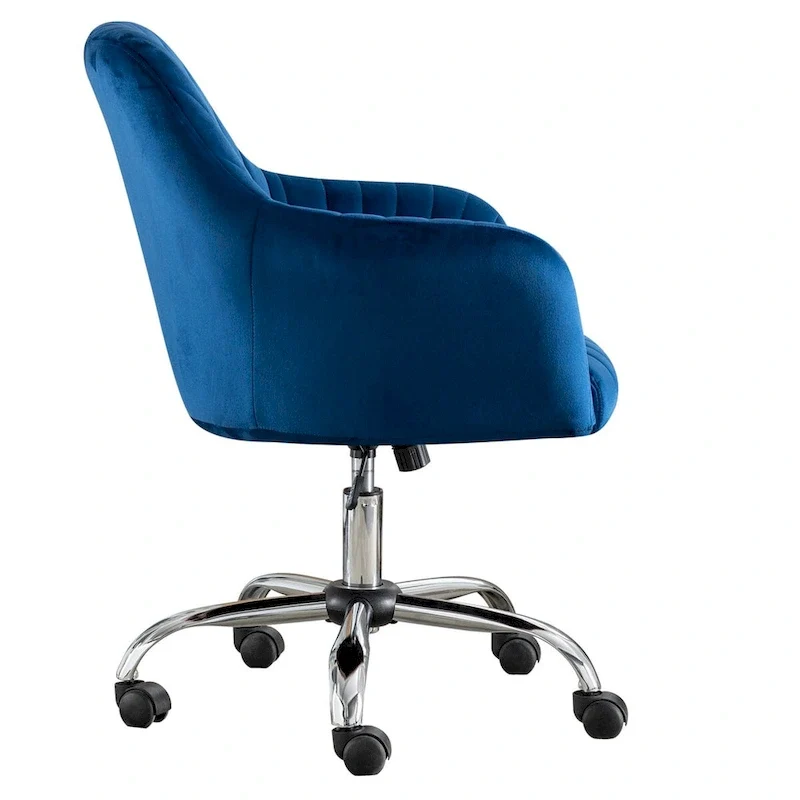 Home Office Leisure Chair with Adjustable Height and Casters