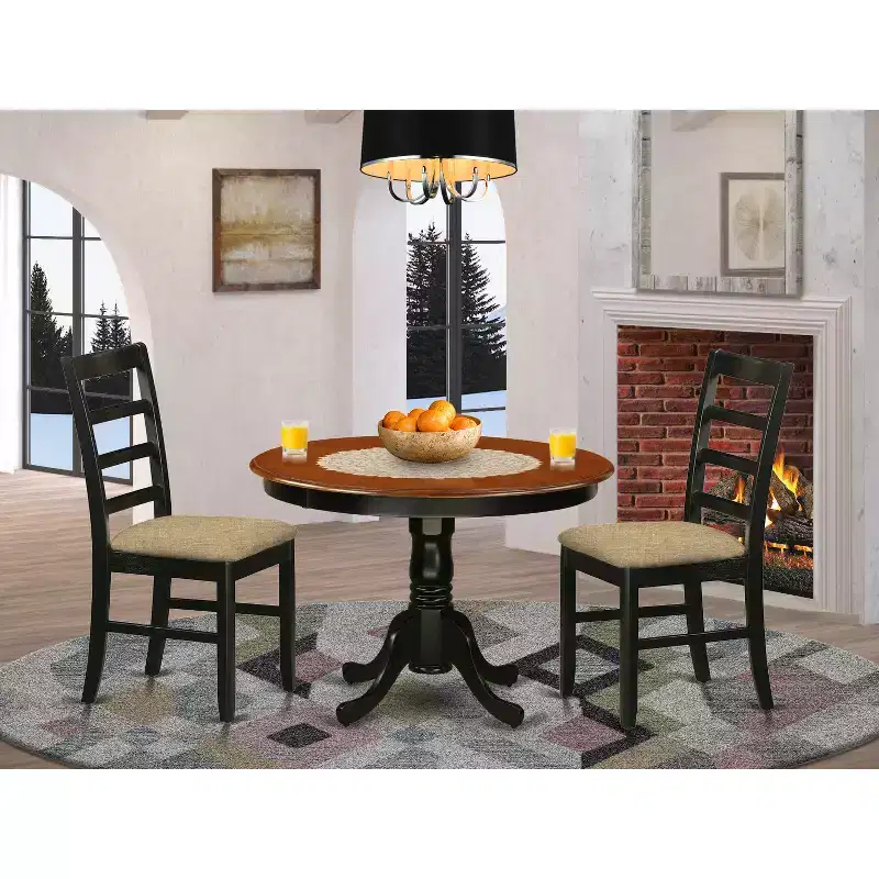 Modern Kitchen Table Set - Dining Table & Chairs - Minimalist Dinette Set for Home