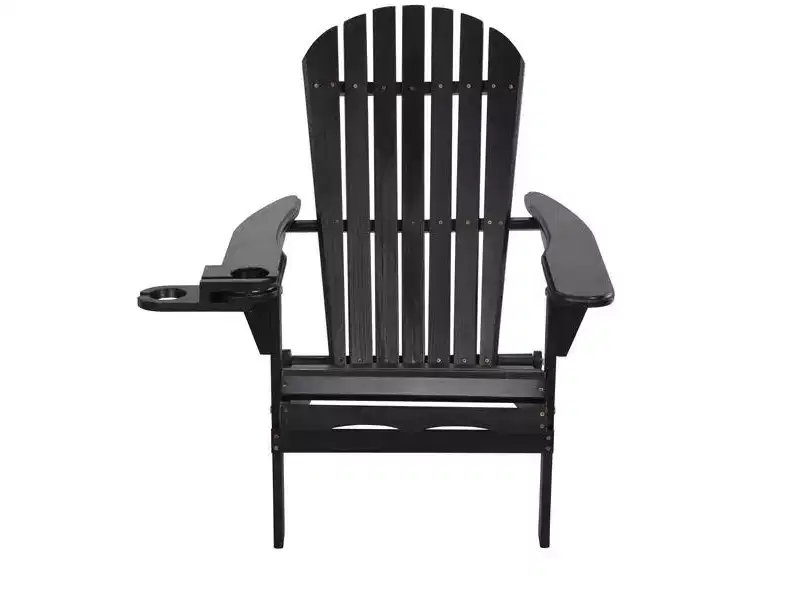 Jiallo Foldable Adirondack Chair with PVC cup holder