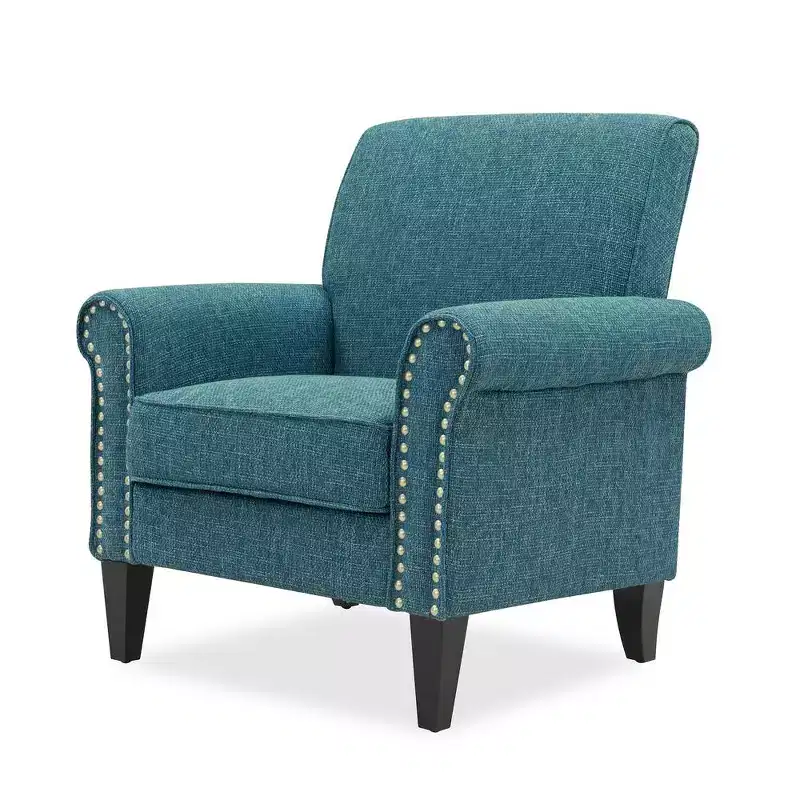 HL Home,Traditional Armchair with Nailheads