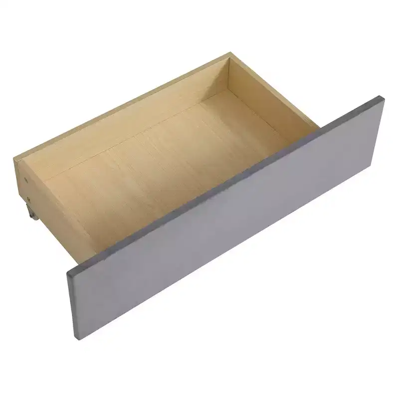 MAYEERTY Sturdy MDF & Particle Board Bed Frame with Extra Sleeping Space & Easy Assembly