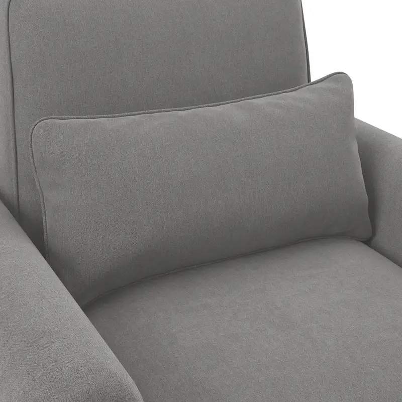 Bush Furniture Coventry Living Room Accent Chair with Ottoman Set