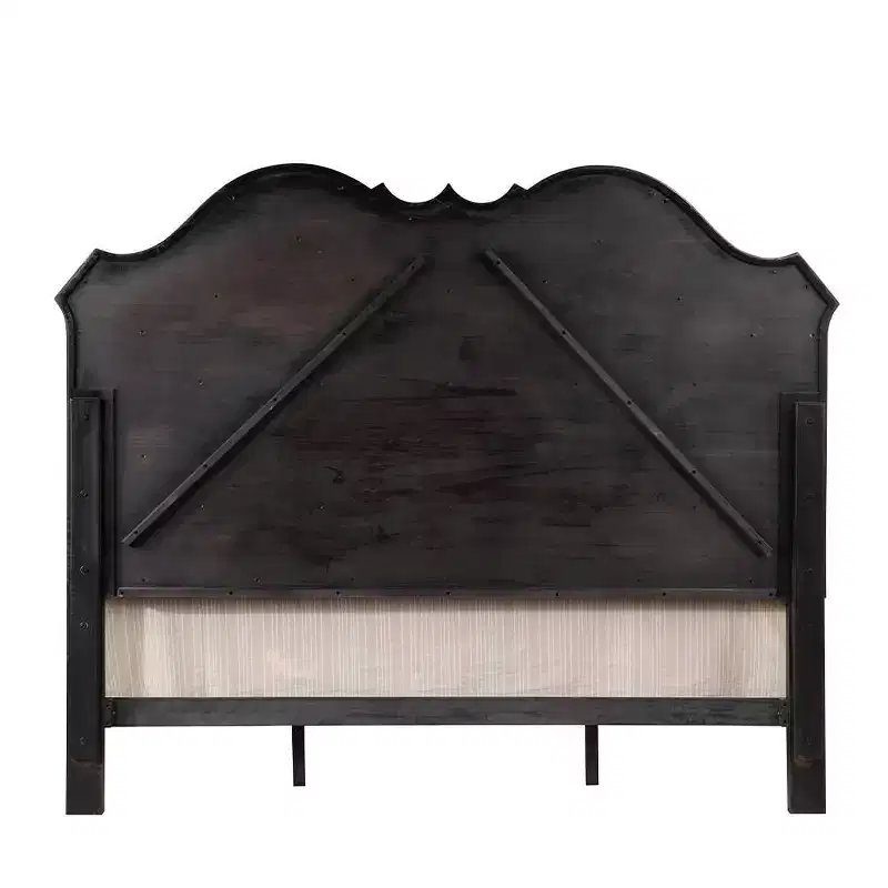 82.5 Eastern King Bed: Chelmsford Beds, Nailhead Trim, Tufted Headboard - Acme Furniture