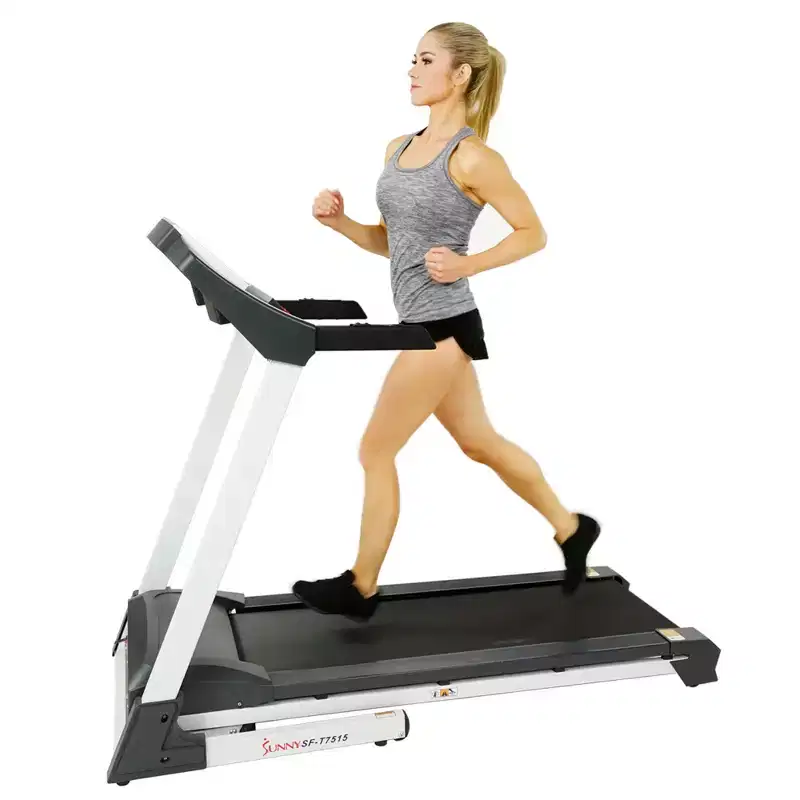 Sunny Health & Fitness Auto Incline Electric Smart Treadmill