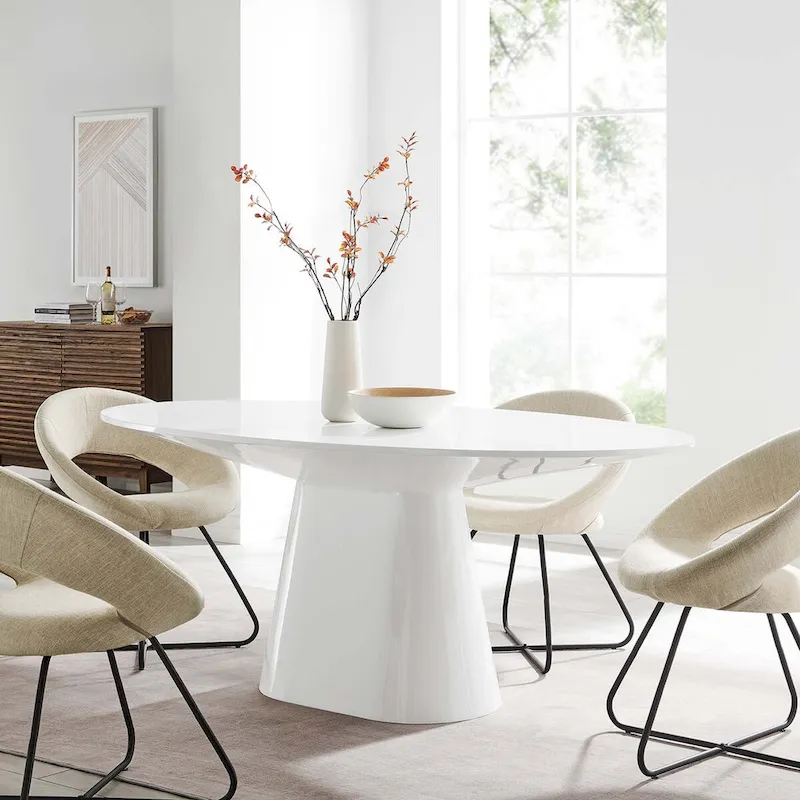 Provision 75 Oval Dining Table