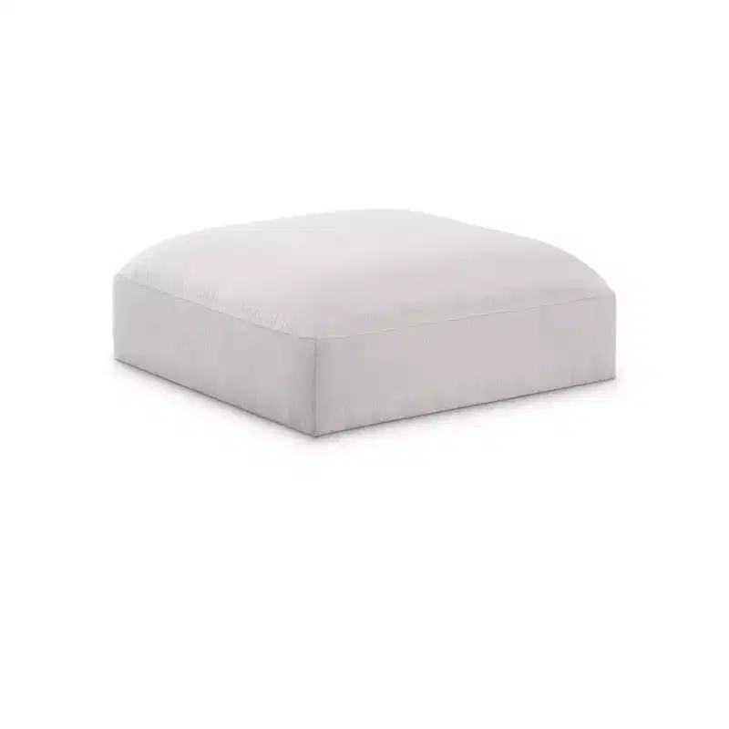,Ease Polyester Fabric Ottoman