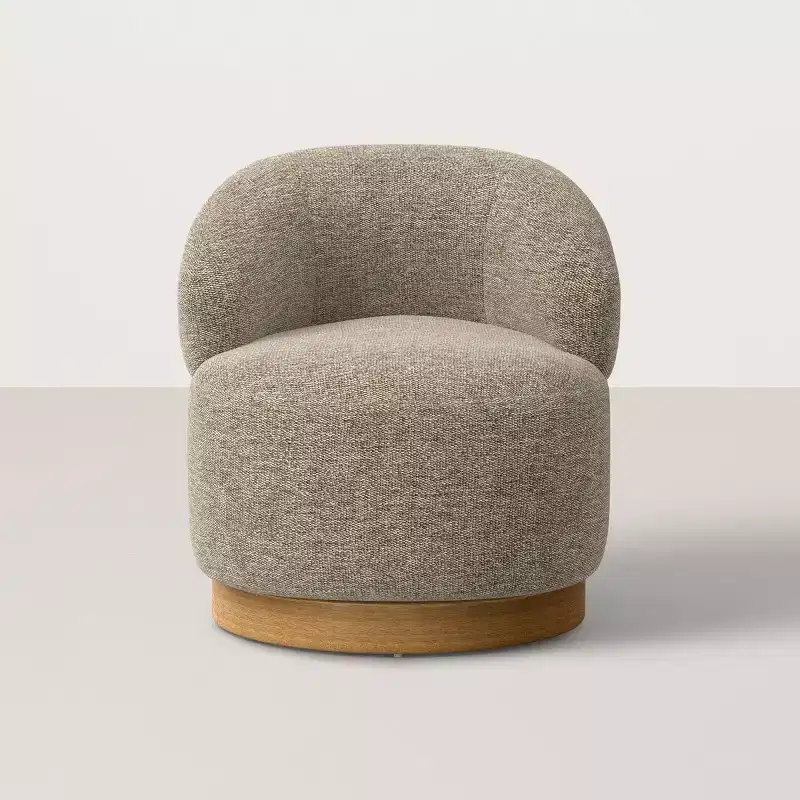 Swivel Chair with Plinth - Hearth & Hand with Magnolia