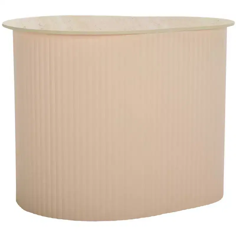 MTP Small Ceramic Side Table - ACC2911A - Beige Ceramic/Beige - Safavieh